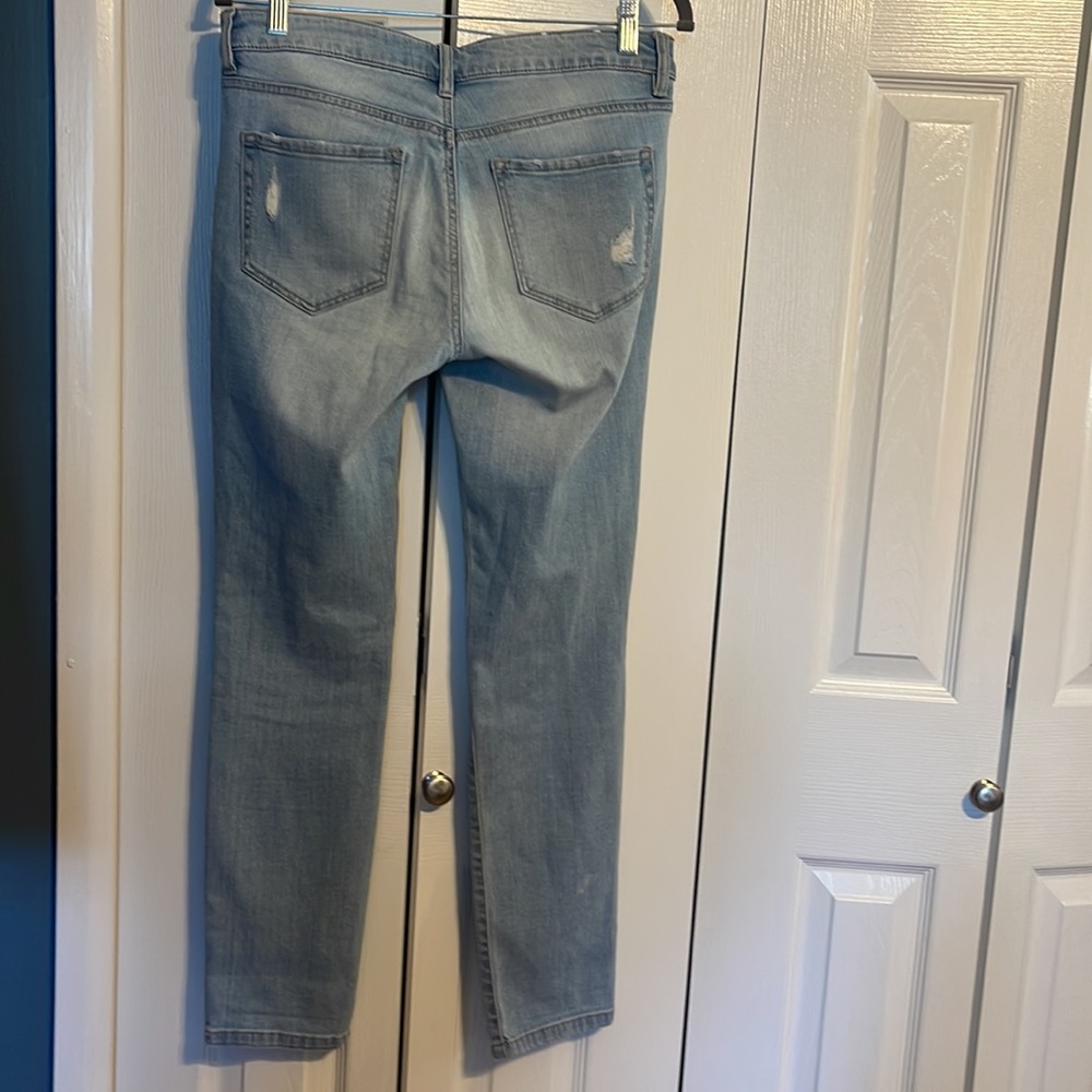 Dyndnm CARA light wash distressed jeans size 26 - Picture 10 of 10